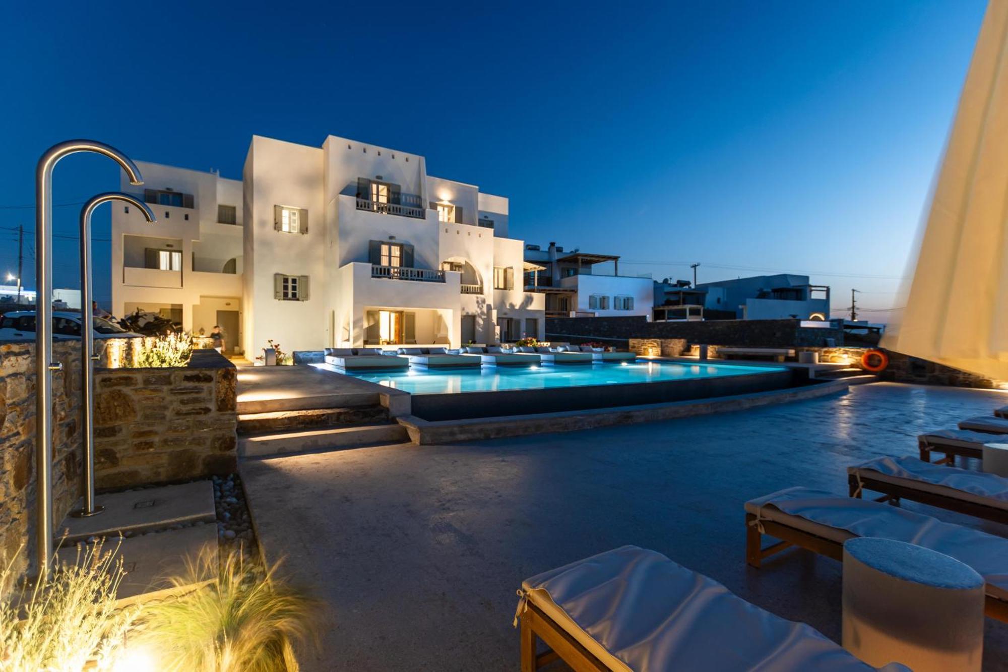 Agnadi Hotel Agia Anna  Exteriör bild
